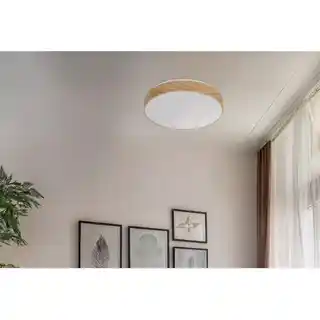 Candellux Lampa sufitowa Figaro 14-33956 Biało-brązowy