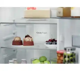 Candy ECNBQT3519EW Total No Frost Circle Fresh Szuflada na owoce i warzywa Lodówka do zabudowy