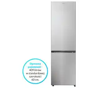 Candy FRESCO 300 ECN2CQTEX206 205cm Inox Lodówka
