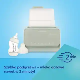Canpol Babies Podgrzewacz do butelek ze sterylizatorem 12/218 7w1 Zielony