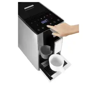 Catler Cubisto EA 800 Ekspres ciśnieniowy czarno-srebrny, automatyczny, 15 bar, młynek ceramiczny, funkcja spieniania mleka