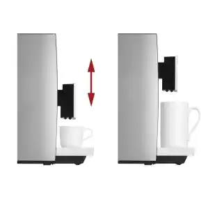 Catler Cubisto EA 800 Ekspres ciśnieniowy czarno-srebrny, automatyczny, 15 bar, młynek ceramiczny, funkcja spieniania mleka