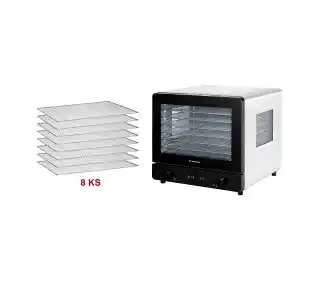 Catler FD 4020 Suszarka do grzybów 8 sit, urządzenie do suszenia owoców i warzyw, czarna