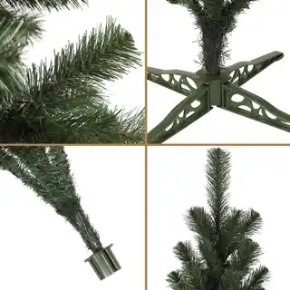 Choinka sztuczna Jodła 220 cm Gęsta Piękna Premium