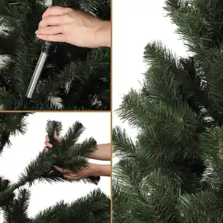 Choinka sztuczna Jodła 220 cm Gęsta Piękna Premium