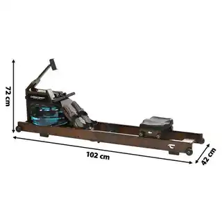 Christopeit Wioślarz Hudson bambusowy