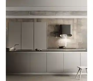 Ciarko Okap naścienny Design Simple 60 Black/Gold CDP6002B/G