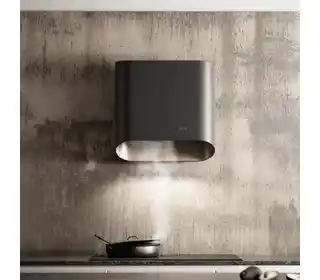 Ciarko Okap naścienny Design Simple 60 Black/Gold CDP6002B/G