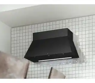 Ciarko Okap przyścienny Design Minimal 6 Czarny CDP606C