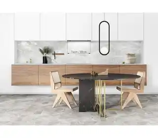 Ciarko Okap szafkowy Design Aura 55 czarny CDZ5501C