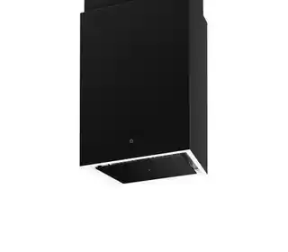 Ciarko Okap wyspowy Design Cube W Czarny CDW4001C