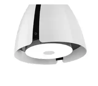 Ciarko Okap wyspowy Design Miss W Biały CDW5001B