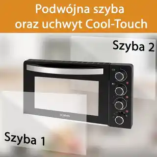 Clatronic Piekarnik elektryczny z kuchenką elektryczną KK 3786