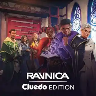 Cluedo gra karciana Hasbro, wersja Ravnica, limitowana edycja, 52 karty, dla dorosłych i młodzieży