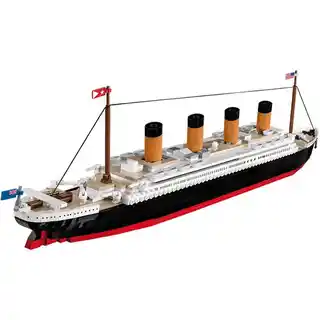 COBI Historical Collection RMS Titanic 1929, klocki plastikowe, model statku, skala, detaliczny, kolekcjonerski, numer seryjny 1929