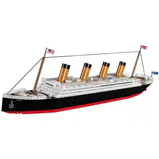 COBI Historical Collection RMS Titanic 1929, klocki plastikowe, model statku, skala, detaliczny, kolekcjonerski, numer seryjny 1929