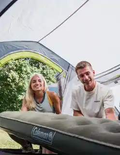 Coleman Namiot Darwin 4 Plus czteroosobowy, wodoodporny, szybki montaż, tkanina poliester, waga 8 kg