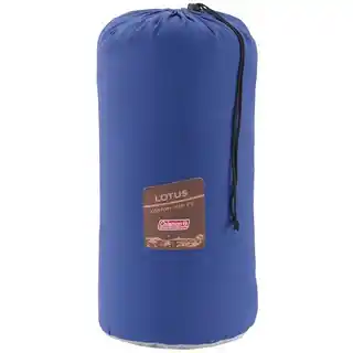 Coleman Śpiwór Lotus XL 220 cm, 100 cm szerokości, lekki, puchowy, wodoodporny, kolor szary