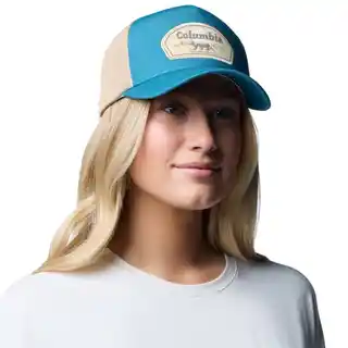 Columbia czapka z daszkiem 2120421 zielony bawełniany panel regulowany unisex