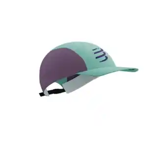 Compressport Czapka z daszkiem U00097B 5090 zielony, lekka, oddychająca, sportowa, unisex