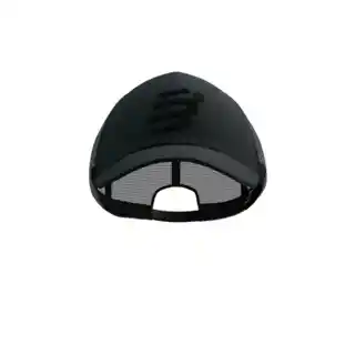Compressport czapka z daszkiem XHWU4199032 czarna, sportowa, lekka, oddychająca
