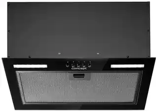 Concept Okap zintegrowany do zabudowy Black OPI4060bc
