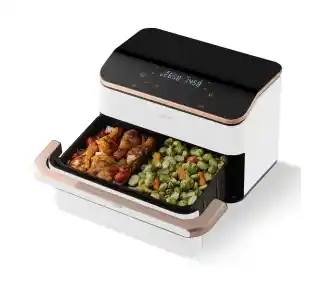 Cosori Dual Blaze TwinFry CAFTF101SWEUR 2800W 10l Aplikacja mobilna Air fryer