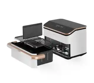 Cosori Dual Blaze TwinFry CAFTF101SWEUR 2800W 10l Aplikacja mobilna Air fryer