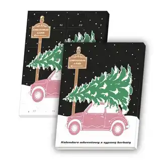 Cup you Kalendarz adwentowy z herbatą CHRISTMAS LAND - 24 rodzaje herbaty liściastej