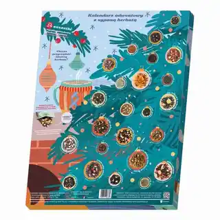 Cup you Kalendarz Adwentowy Z Herbatą Holiday Wonderland 24 Saszetki