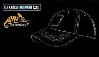 Czapka Helikon Baseball Winter Shark Skin shadow grey CZ-BBW-FS-35