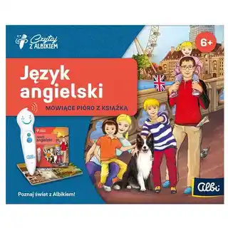Czytaj z Albikiem Język Angielski zestaw z piórem