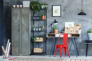 D2 design Krzesło Paris czerwone inspirowane Tolix