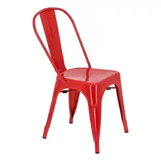 D2 design Krzesło Paris czerwone inspirowane Tolix