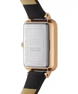 Daniel Wellington ZEGAREK DAMSKI DW00100435 - Quadro Pressed Sheffield Rose Gold 20mm