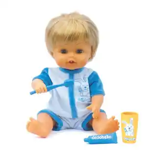 Dante Cicciobello Lalka myje ząbki