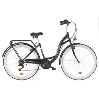 Dawstar Rower miejski Citybike 28 cali damski Biały Kosz