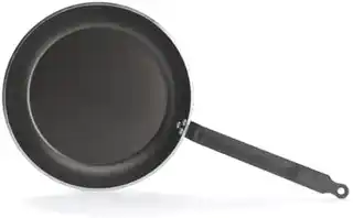 De Buyer Patelnia Lyonnaise nieprzywierająca, okrągła, czekoladowa średnica 36 AHLA8036