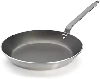 De Buyer Patelnia Lyonnaise nieprzywierająca, okrągła, czekoladowa średnica 40 AHLA8040, 8180.4