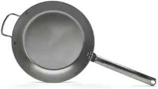 De Buyer Patelnia uniwersalna ze stali węglowej 320 mm z uchwytem wentylowanym l 5130.32