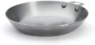 De Buyer Patelnia żelazna, stal nierdzewna, srebrna, 24 cm D-5630-24