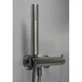 Deante Bateria prysznicowa z zestawem prysznicowym Silia Titanium BQS_D41M