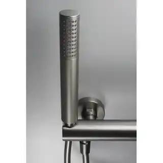 Deante Bateria prysznicowa z zestawem prysznicowym Silia Titanium BQS_D41M