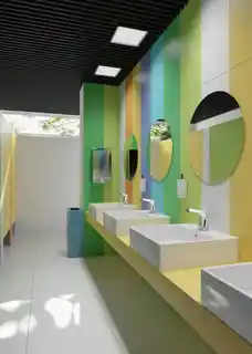 Deante Bateria umywalkowa bezdotykowa z regulacją temperatury - 230/6V SENSOR chrom BCH_029V