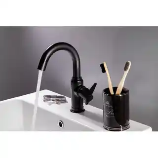Deante Bateria umywalkowa Temisto Nero BQT_N20M