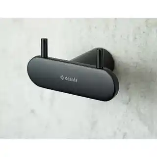 Deante Round Haczyk podwójny Nero ADR N121