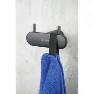 Deante Round Haczyk podwójny Nero ADR N121