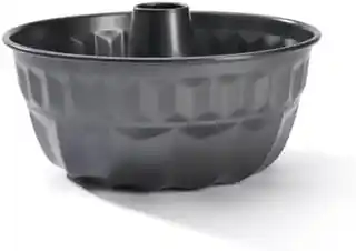 De Buyer Forma do babek z otworem 22 cm D-4701-22, stal nierdzewna, antyadhezyjna, kolekcja Mineral B, profesjonalna, okrągła