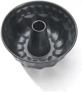 De Buyer Forma do babek z otworem 22 cm D-4701-22, stal nierdzewna, antyadhezyjna, kolekcja Mineral B, profesjonalna, okrągła