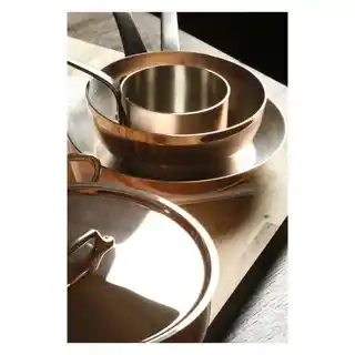 Debuyer Rondel miedziany z pokrywką 9 cm de Buyer D-6453-09